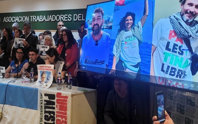 Fueron liberados los tres argentinos de la Flotilla Global Sumud y ya se encuentran en Jordania