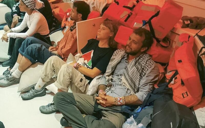 Israel deportó a otros 171 integrantes de la flotilla humanitaria, incluida Greta Thunberg