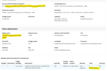 Del ajuste al favor: el ministro «motosierra» que contrató a su mujer por $114 millones