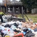 Fuerte cruce entre la Ciudad de Buenos Aires y Tres de Febrero por un basural en Ciudadela