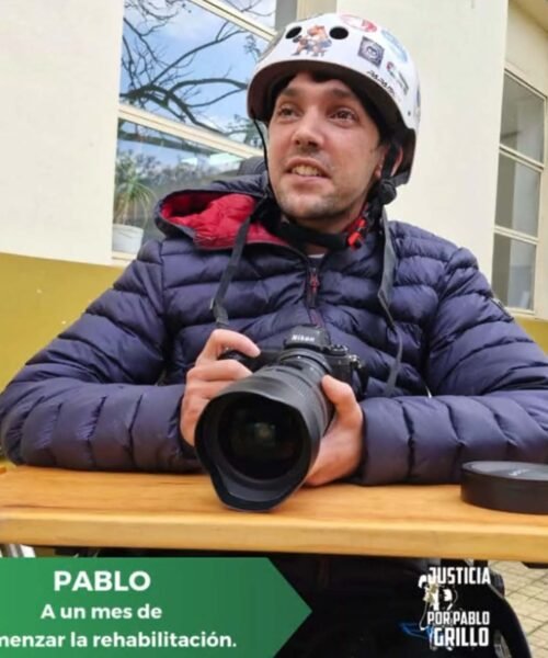 Pablo Grillo recibió el alta de internación: «Una nueva etapa comienza»