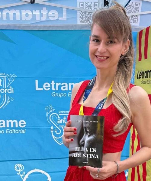 Susana Breska Sisterna emociona en Sant Jordi con ‘Ella es Agustina’, una novela negra basada en hechos reales que denuncia la violencia contra la infancia