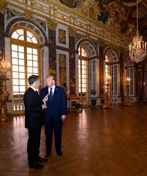 Trump en Versailles
