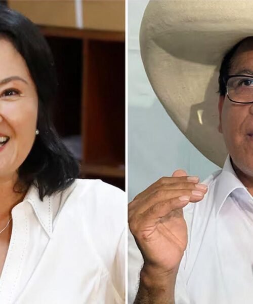 Increíble balotaje en Perú: Fujimori aventaja a Sánzchez por sólo 1.300 votos con el 98,2% escrutado