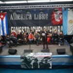 “Estamos con Cuba”: Un acto en defensa de la isla y en repudio al bloqueo