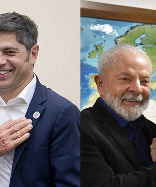 Kicillof y Massa coincidieron en rechazar las barbaridades que expresó Milei sobre Lula en Brasil