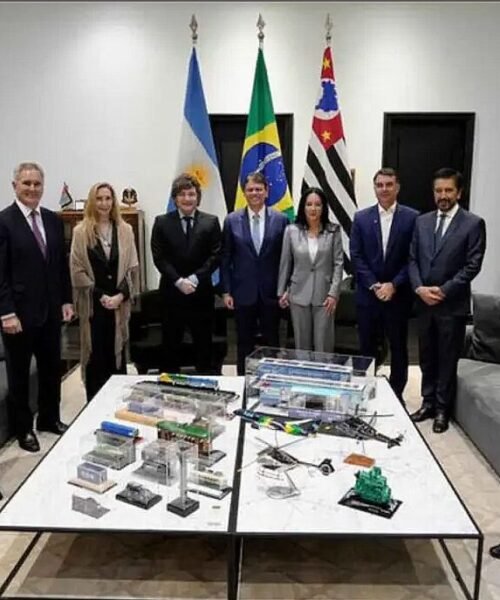 Milei le faltó el respeto a Lula durante su visita a Brasil y fue repudiado