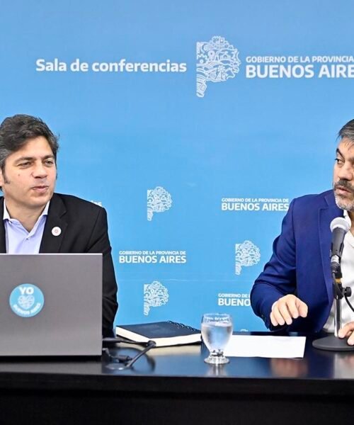 Kicillof encabezó el encuentro semana con la prensa