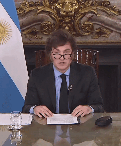 Milei usará la cadena nacional para imponer la reforma del Banco Central