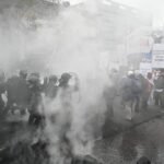 Fuerzas federales reprimieron a manifestantes en la previa de la marcha de la CGT por los jubilados