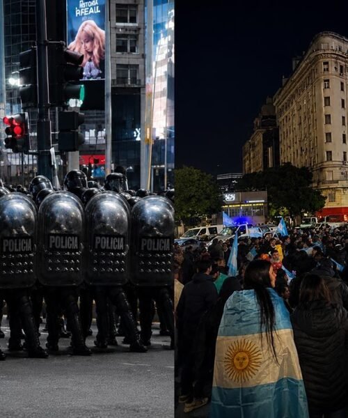 Exigen explicaciones a Jorge Macri en la Legislatura por la represión en el obelisco durante los festejos