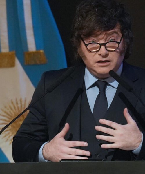 Milei ante empresarios: “Estamos pagando muy caro la locura de los pañuelitos verdes”