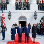 Trump recibió a Xi Jinping en la Casa Blanca