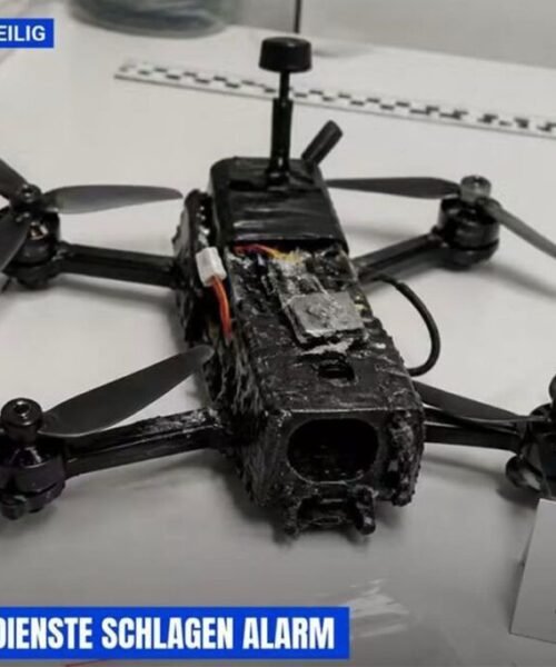 Un dron en Leipzig y pruebas endebles para desafiar a Rusia