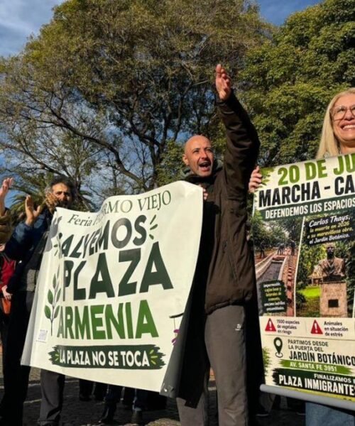 Desoyendo el rechazo social, Macri avanza con la construcción de bares y estacionamientos en plazas