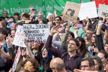 Che Milei, cumplí la ley: «La universidad pública no es el problema del país, es parte fundamental de la solución»
