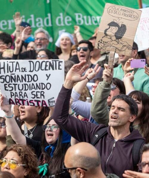 Che Milei, cumplí la ley: «La universidad pública no es el problema del país, es parte fundamental de la solución»
