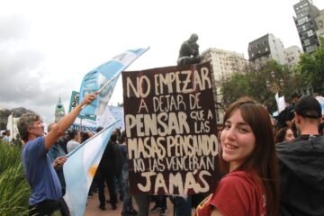 Escenas de la 5ª Marcha Federal Universitaria: de la lucha colectiva a la represión estatal