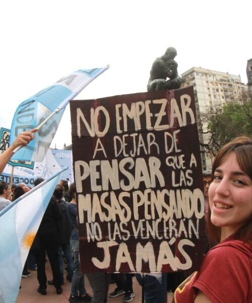 Escenas de la 5ª Marcha Federal Universitaria: de la lucha colectiva a la represión estatal
