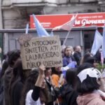 Masiva movilización al Congreso en defensa de la universidad pública en medio de un fuerte operativo policial