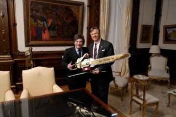 Milei recibió a un enviado de Marco Rubio en la Casa Rosada