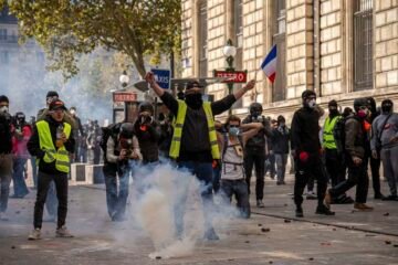 En Italia, atribuyen las protestas estudiantiles a una «guerra híbrida», en Francia amenazan con un mayor despliegue de policías