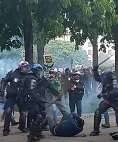 Para Trump, la protestas estudiantiles son un intento del Islam de apoderarse de Francia