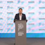 Conferencia de prensa del gobierno de la provincia de Buenos AIres